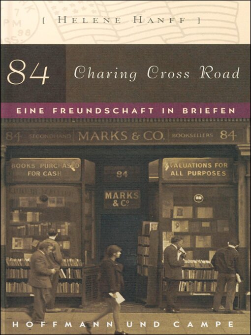 Title details for 84, Charing Cross Road by Helene Hanff - Available